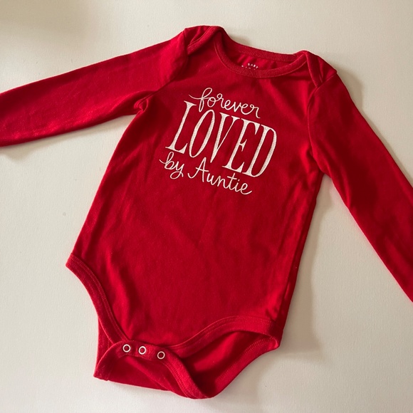 Carter’s, Cat & Jack baby girl lot of three onesies size 12 months - Picture 12 of 12